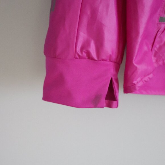 Adidas Supernova 11/12Y-M Pink Full Zip Running Outdoor Reflective Lined Jacket - Picture 8 of 11